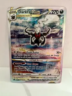 Pokemon Darkrai VSTAR Crown Zenith Galarian Gallery Card GG50/GG70 - Image 1