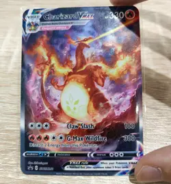 New Charizard VMAX 330 point Gold Metal Pokemon Card Collectible Gift! - Image 1