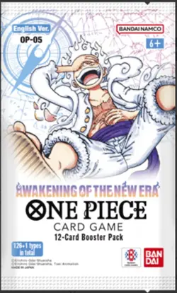 One Piece Card Game Awakening of the New Era (OP-05) Booster Pack Sealed - Image 1