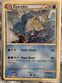 Gyarados 007/034 Pokemon TCG Trading Card Game Classic Holo - Image 1