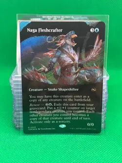 Tarkir Dragonstorm Variants Naga Fleshcrafter - Foil - Borderless - Image 1