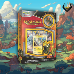 Tapu Koko Pokemon Pin Collection - Image 1