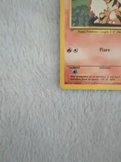Growlithe 28/102 Base Set Unlimited WOTC Vintage Pokemon - Image 4
