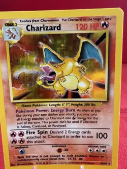 Charizard 004/102 Base Set Holo Pokemon 1 - Image 4