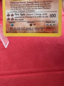 Charizard 004/102 Base Set Holo Pokemon 1 - Image 5