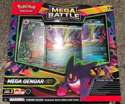 New Pokemon MEGA BATTLE DECK w/ GENGAR + HAUNTER 027 Illustration Rare Promo - Image 4