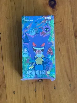 Non-Tampered Box Pokemon 2025 TCG Chinese Collect 151C Surprise Slim Box Sealed - Image 1