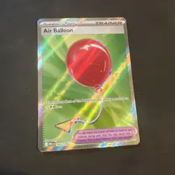2025 Pokemon Mega Evolution MEG EN Air Balloon Ultra Rare #166/132 - Image 1
