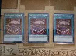YUGIOH TCG 3X THE BOOK OF THE LAW FUEN-EN036 SECRET 1ST EDITION NM - Image 1