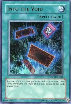 Into the Void Yu-Gi-Oh! TSHD-EN049 1st Ultra Rare - Image 1