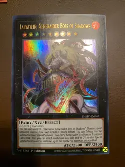 Laevatein, Generaider Boss of the Shadows PHHY-EN047 NM 1st Edition Ultra Yugioh - Image 1
