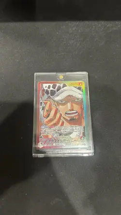 Trafalgar Law OP01-002 L Parallel ROMANCE DAWN One Piece Card Game Japanese - Image 1