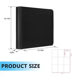 Top Loader Binder - Holds 360 Cards, Suitable for Baseball and Transaction Ca... - Image 2