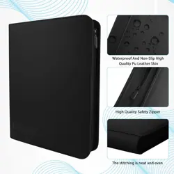 Top Loader Binder - Holds 360 Cards, Suitable for Baseball and Transaction Ca... - Image 5