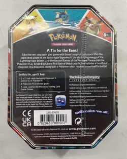 Pokemon Trading Card Game: Eevee Evolutions Tin - Booster Pack - Image 3