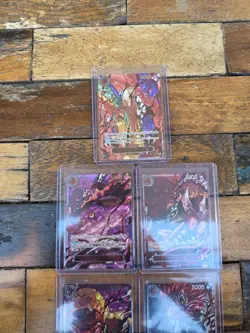 One Piece Card Game God Pack Gorosei Red Foil - Image 1