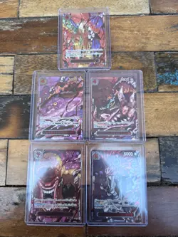 One Piece Card Game God Pack Gorosei Red Foil - Image 3