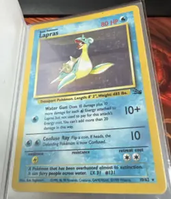 Pokemon Card Collection With Binder (60 Pokemon Cards) Holo Vintage - Image 2