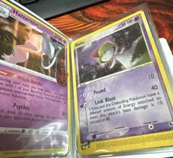 Pokemon Card Collection With Binder (60 Pokemon Cards) Holo Vintage - Image 5