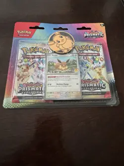 POKEMON TCG: SCARLET AND VIOLET: PRISMATIC EVOLUTIONS TWO-BOOSTER BLISTER - Image 1