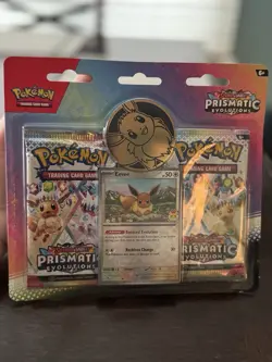 POKEMON TCG: SCARLET AND VIOLET: PRISMATIC EVOLUTIONS TWO-BOOSTER BLISTER - Image 3