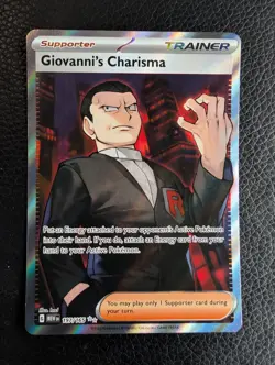 Giovanni's Charisma - 197/165 Pokemon 151 (Pokemon) Full Art Ultra Rare - Image 1