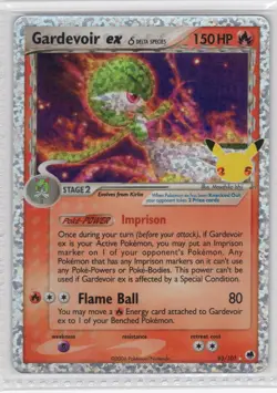 Gardevoir ex(Delta Species) 93/101 Celebrations: Classic Collection Holo pokemon - Image 1