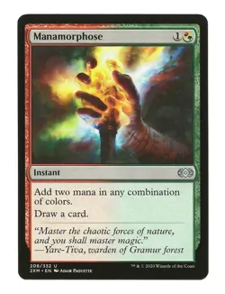 Manamorphose MTG Instant Card Double Masters 1x NM Magic the Gathering - Image 1