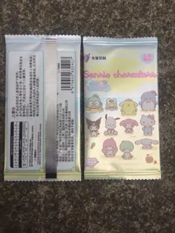 2x pack LIFE KABAO Sanrio trading cards, Official kuromi, hello kitty, my melody - Image 2