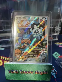 Vanillish 190/182 Pokemon TCG Holiday Calendar 2025 Festive Stamp Promo Card - Image 1