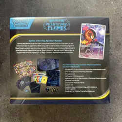 Pokemon Trading Card Game Mega Evolution Phantasmal Flames Elite Trainer Box ETB - Image 2