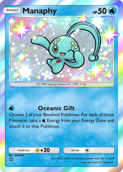 Pokemon TCG Pocket ? Shiny Manaphy (1 ?? Card) - Image 1