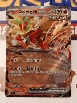 038/162 Gouging Fire ex : Double Rare Card : Temporal Forces : Pokemon TCG - Image 1