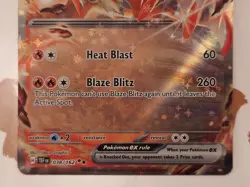 038/162 Gouging Fire ex : Double Rare Card : Temporal Forces : Pokemon TCG - Image 3