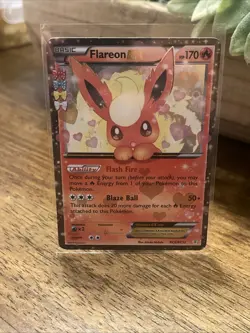 Pokemon TCG Flareon EX RC6/RC32 Holo Rare Radiant Collection Card - Image 1
