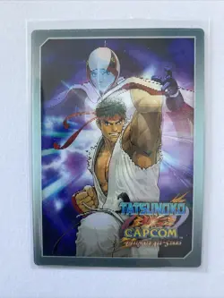 Tatsunoko Vs. Capcom Ken The Eagle / Ryu Lenticular Card Street Fighter GREAT - Image 1