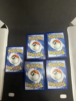 Pokemon TCG 5 Pikachu Cards From Celebrations 25th Anniversary Set NM - Image 2