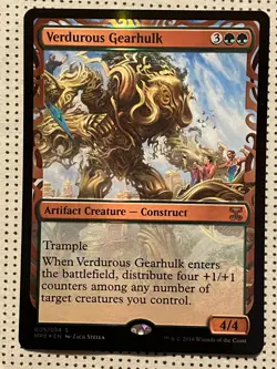 Verdurous Gearhulk Masterpiece Series: Kaladesh Inventions Foil - Image 1