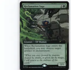 Reclamation Sage (Extended Art) Foil R Secret Lair Drop Series 777 NM - Image 1