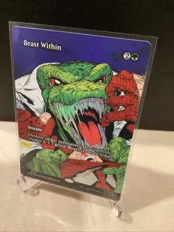 Beast Within (Borderless) Marvel Universe Eternal-Legal Foil - Image 1