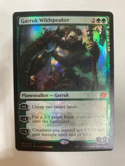 Garruk Wildspeaker Garruk vs. Liliana Duel Decks Anthology Foil Near Mint NM MTG - Image 1
