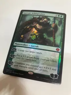 Garruk Wildspeaker Garruk vs. Liliana Duel Decks Anthology Foil Near Mint NM MTG - Image 2