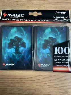 MTG Magic The Gathering -100 Matte Deck Protector Sleeves - Forest (NEW/SEALED) - Image 5