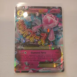 Pokemon TCG M Diancie EX XY Black Star Promos XY44 Holo Promo - Image 1