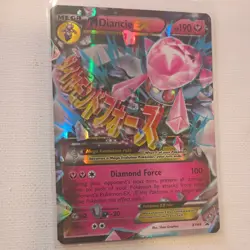 Pokemon TCG M Diancie EX XY Black Star Promos XY44 Holo Promo - Image 2
