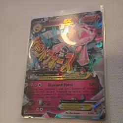 Pokemon TCG M Diancie EX XY Black Star Promos XY44 Holo Promo - Image 3