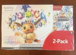 Pokemon Prismatic Evolutions 2-Pack ETB & Booster Bundle NEW 15 Packs! - Image 1