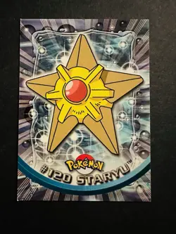 Pokemon Topps Series 3 Blue Logo Non Holo #120 Staryu - Image 1