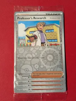 Pokemon TCG - Professor's Research Professor Program Promo Set 2025 Sealed 4PK - Image 1