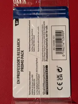 Pokemon TCG - Professor's Research Professor Program Promo Set 2025 Sealed 4PK - Image 2